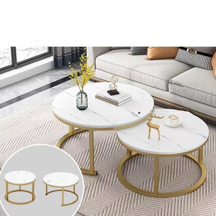 Expandable Stone Coffee Table