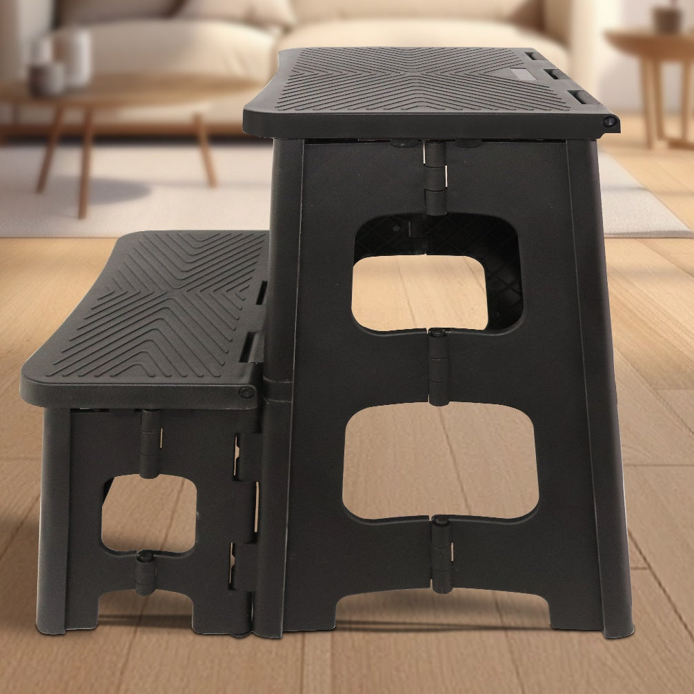 Foldable Home Step Stool - Two-Step Design