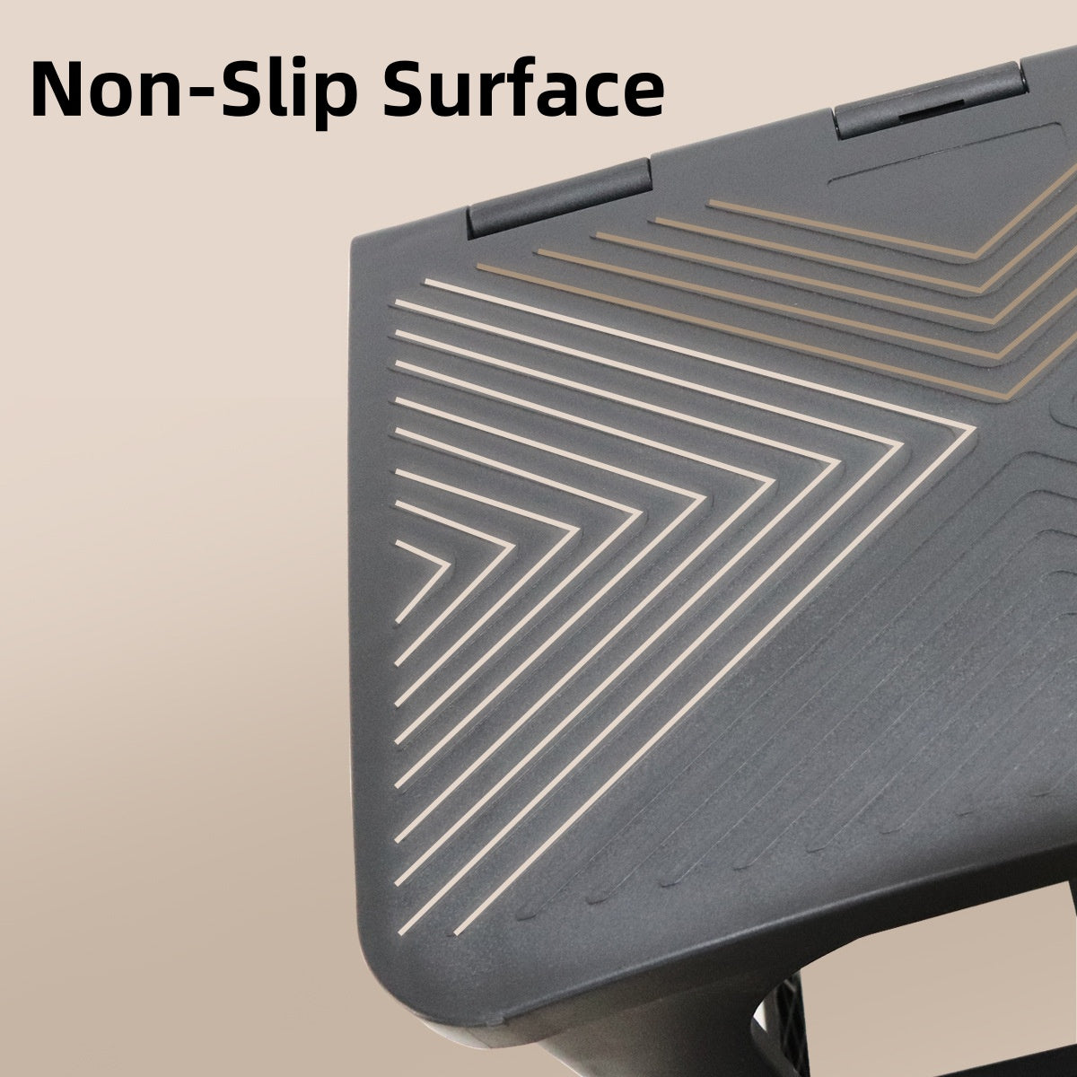 Foldable Home Step Stool - Two-Step Design