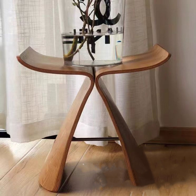 Danish Butterfly Wooden Stool