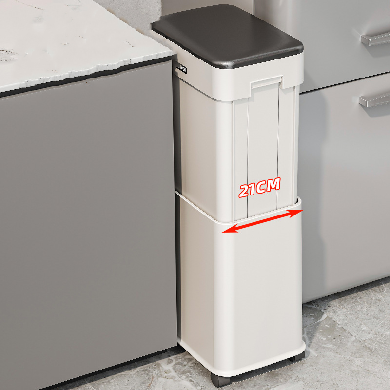 Elevating Large Capacity Household Trash Bin