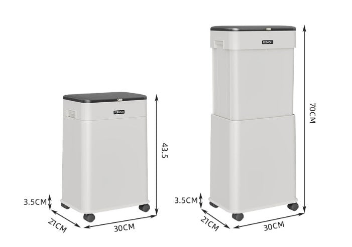 Elevating Large Capacity Household Trash Bin