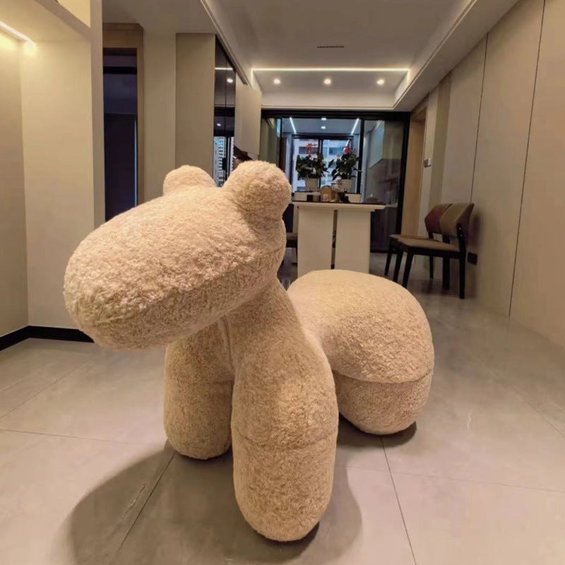 Luxe Fleece Pony Chair