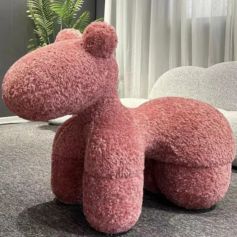 Luxe Fleece Pony Chair
