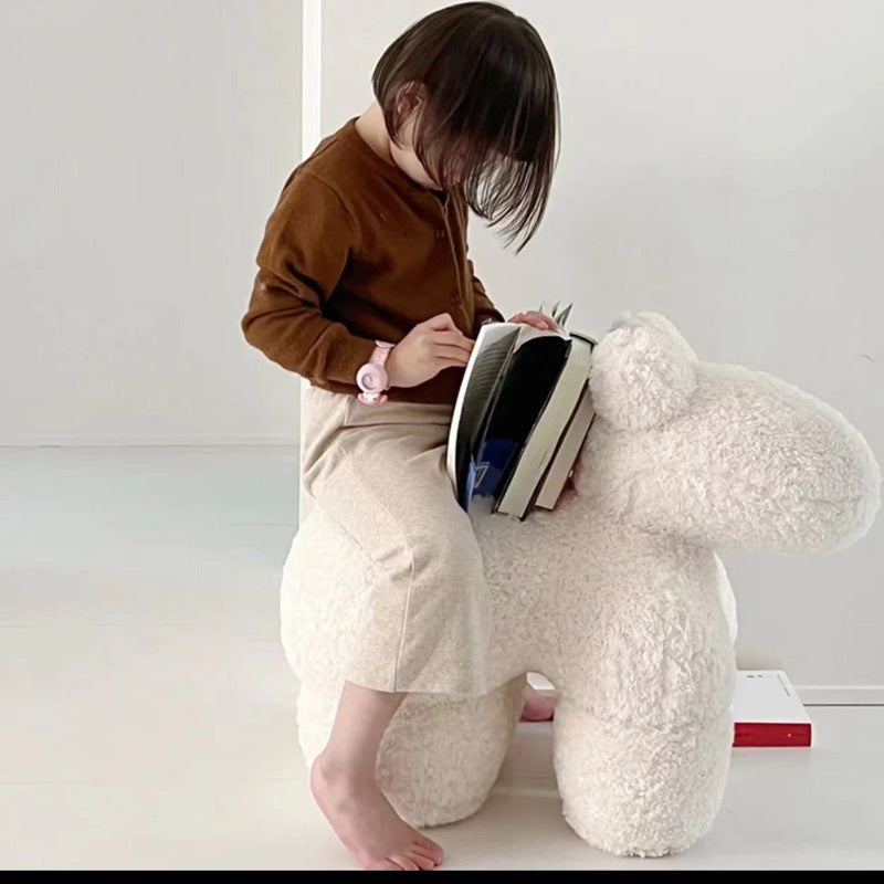 Luxe Fleece Pony Chair