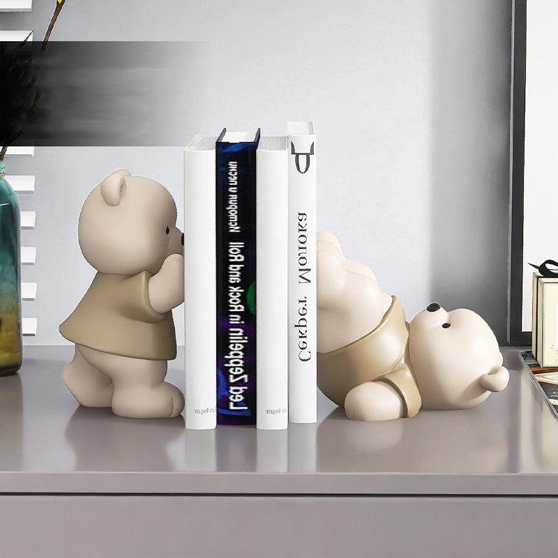 Charming Animal Bookend Decor Collection
