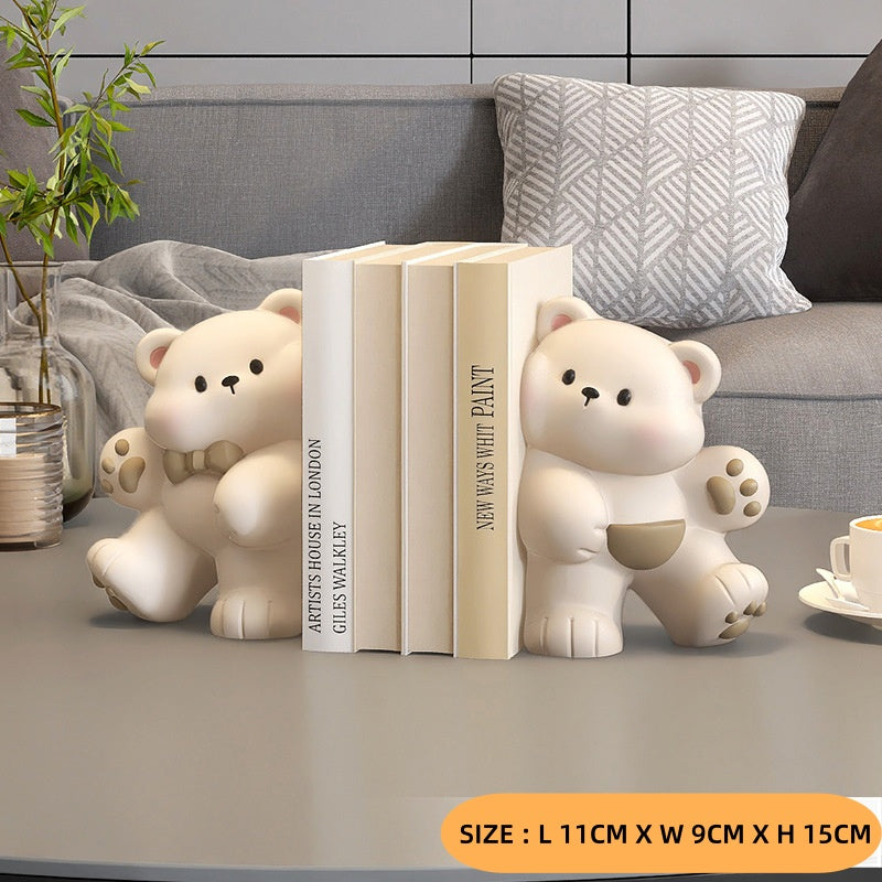 Charming Animal Bookend Decor Collection