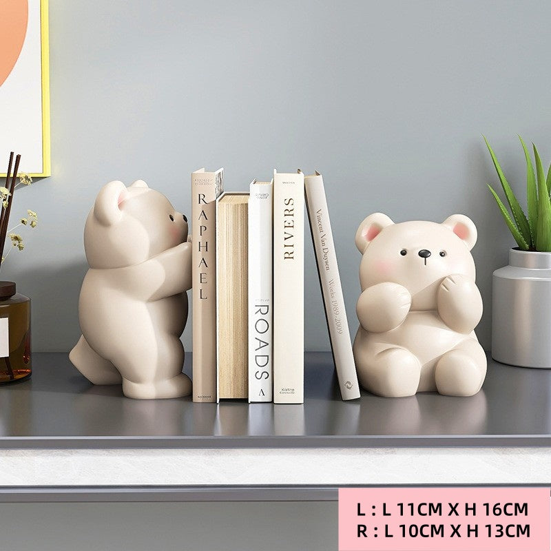 Charming Animal Bookend Decor Collection