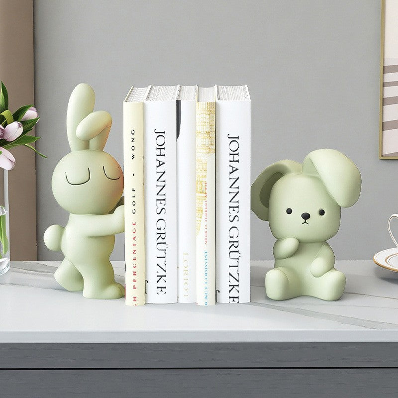 Charming Animal Bookend Decor Collection