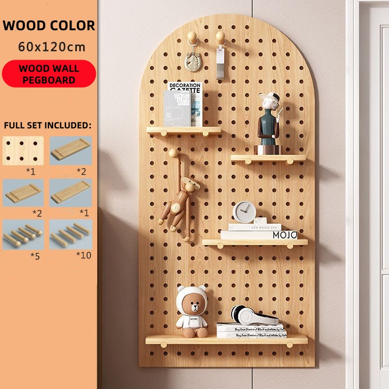 Luxe Artisan Wood Wall Display (Large)