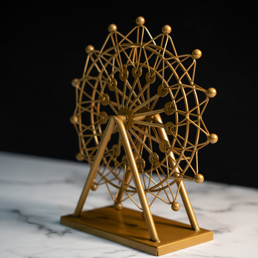 Elegant Ferris Wheel Sculpture
