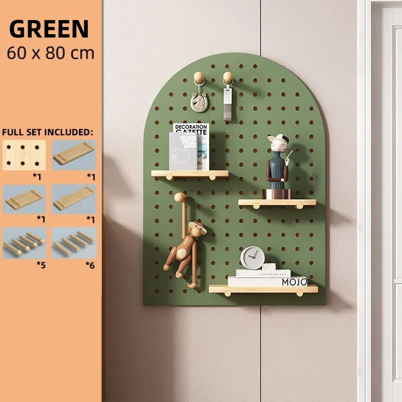 Luxe Artisan Wood Wall Display (Medium)