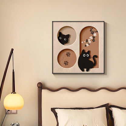 Feline Grace Art Decor