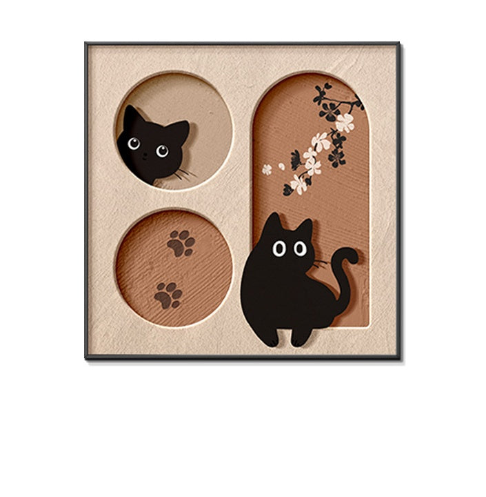 Feline Grace Art Decor