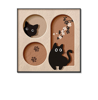 Feline Grace Art Decor