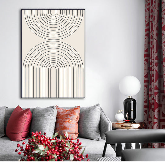 Luxe Geometry Art Decor