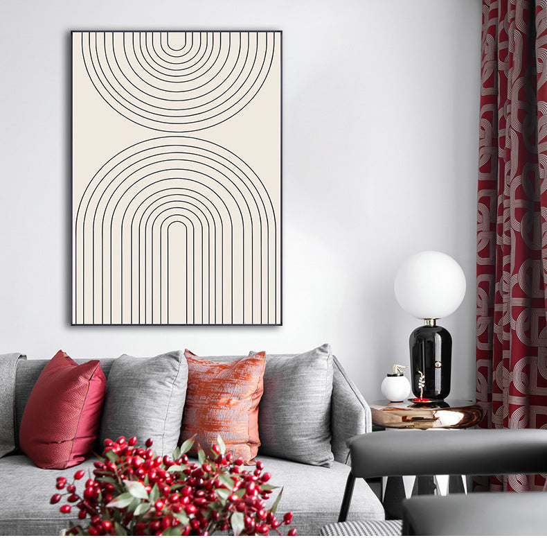 Luxe Geometry Art Decor