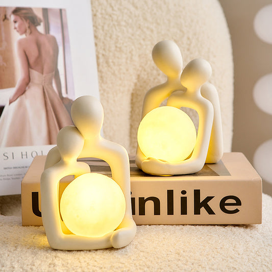 Nordic Couple Art Lamp