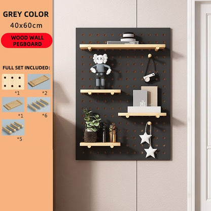 Luxe Artisan Wood Wall Display (Large)