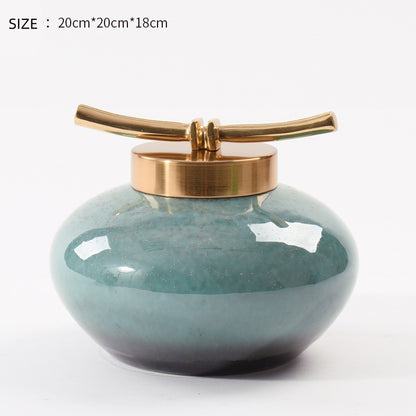 Imperial Ceramic Storage Jar