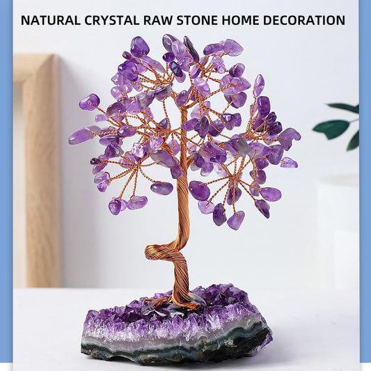 Amethyst Crystal Wealth Tree