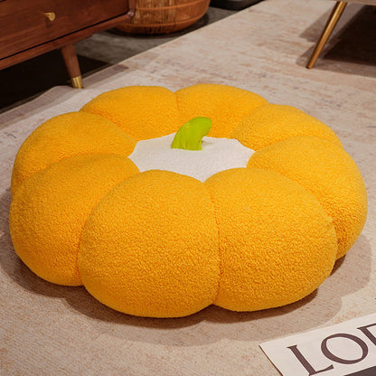 Velvet Pumpkin Floor Cushion