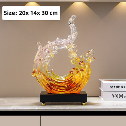 Wave Decorative Sculpture