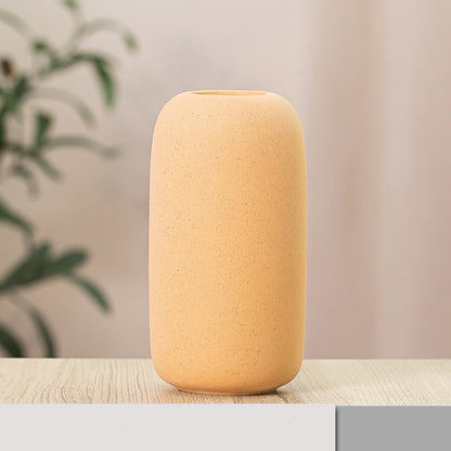 Frosted Ceramic Vase Collection