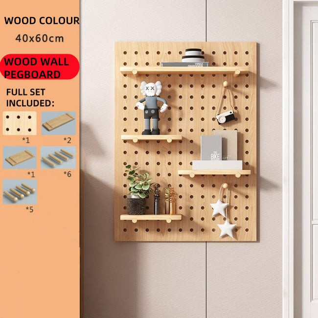 Luxe Artisan Wood Wall Display (Large)