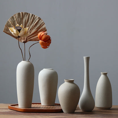 Rustic Elegance Ceramic Vase