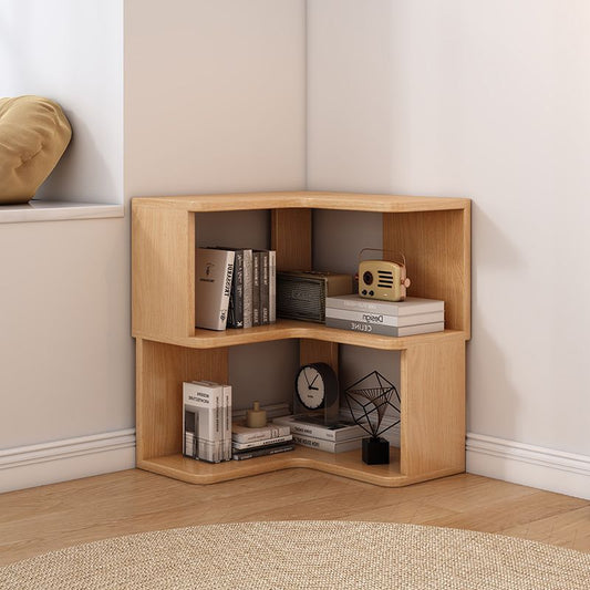 Multi-Layer Corner Bookshelf