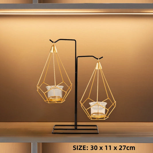 Tall Short Candle Holder