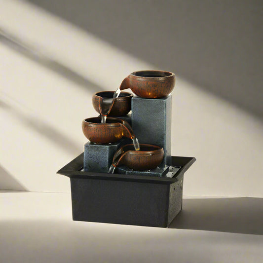 Tranquil Flow Fountain Decor