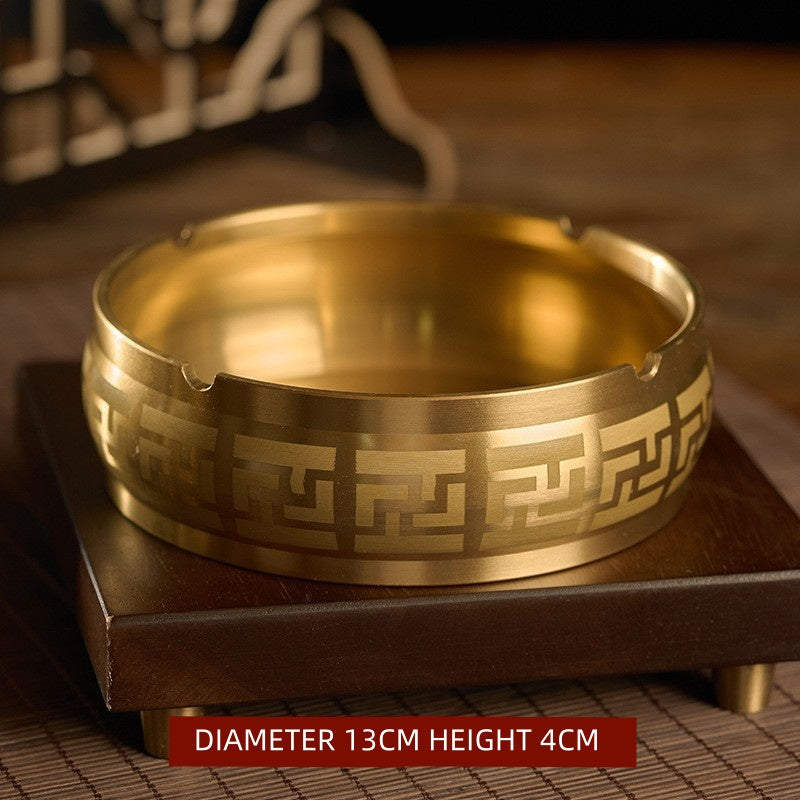 Luxury Solid Brass Ashtray