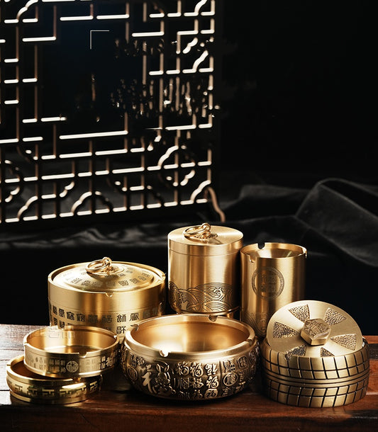 Luxury Solid Brass Ashtray