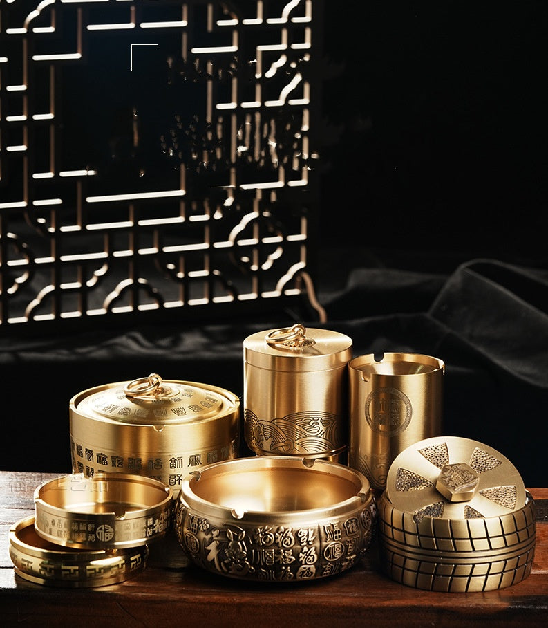 Luxury Solid Brass Ashtray