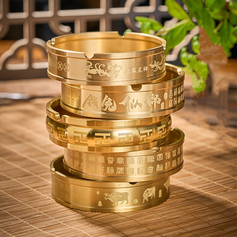 Luxury Solid Brass Ashtray