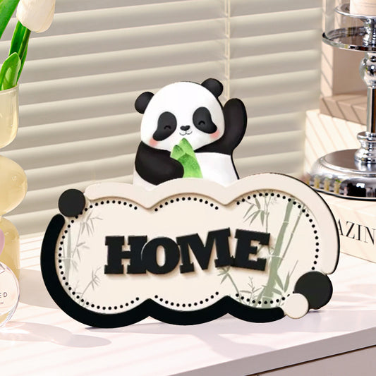 Animal Welcome Home Decorative Figurine