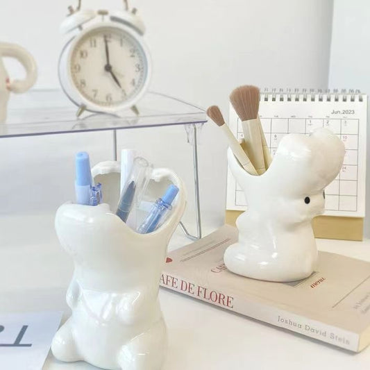 Hippo Pen Holder Organizer