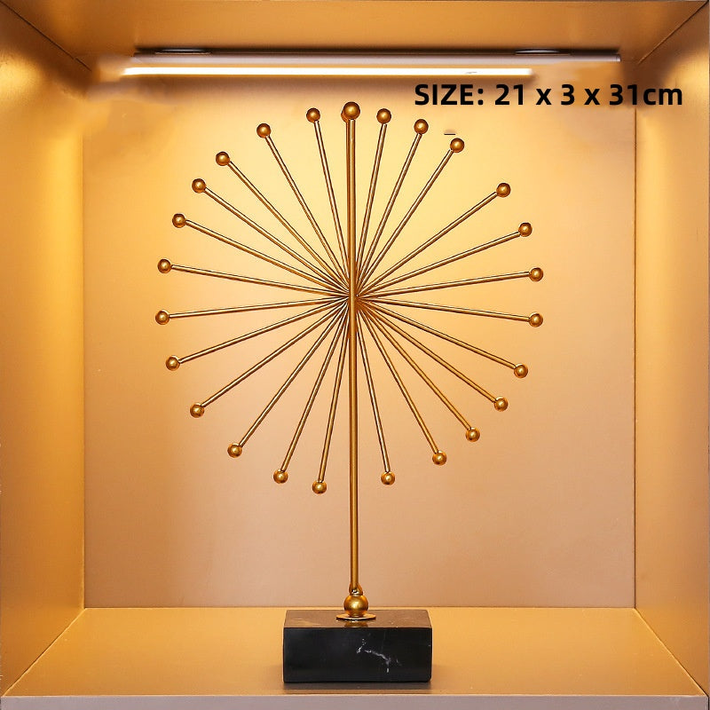 Turning Fortune Decor Sculpture