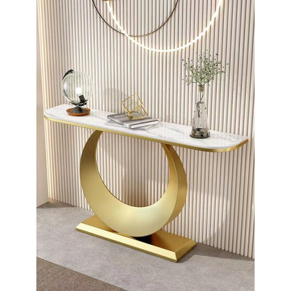Modern Luxe Stone Console