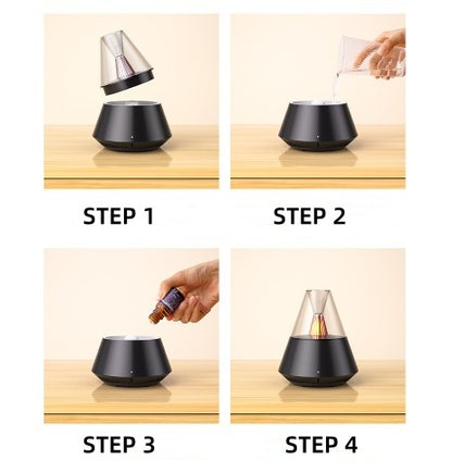 Ultrasonic Aromatherapy Diffuser with Ambient Light