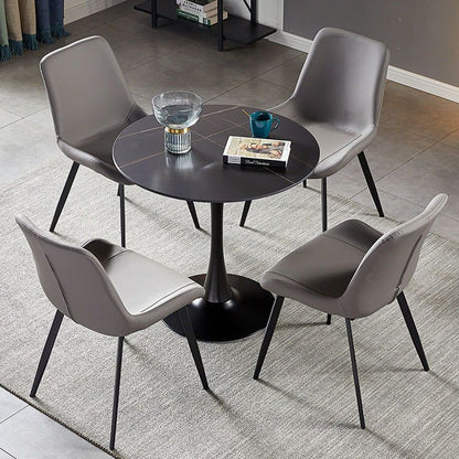 Black Stone Lounge Table