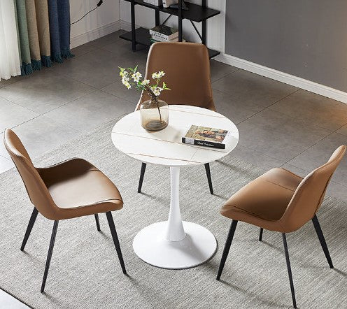 Black Stone Lounge Table