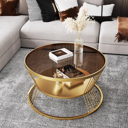 Nordic Luxe Glass Table