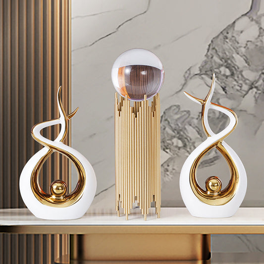 Abstract Spiritual Orb Pair
