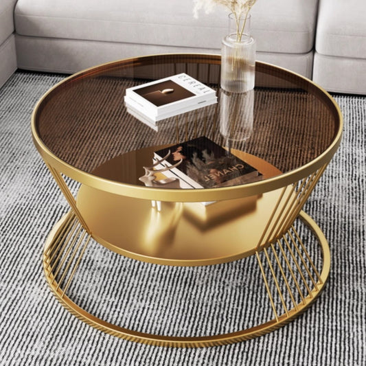 Nordic Luxe Glass Table