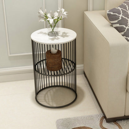 Nordic Marble Layered Table