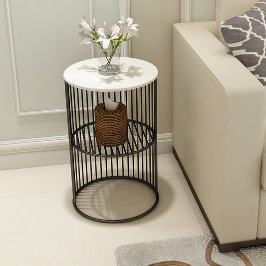 Nordic Marble Layered Table