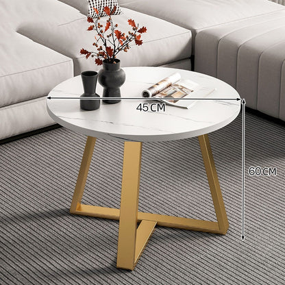 Marble Texture Round Table